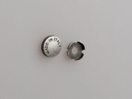 Заглушка на винт (SCR001), диаметр 14 мм, состаренное серебро. SCR001.014.0015